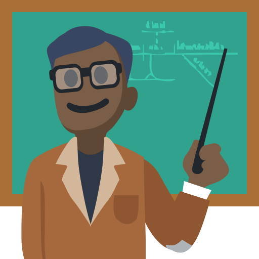 Professor: Tom de Pele Escuro