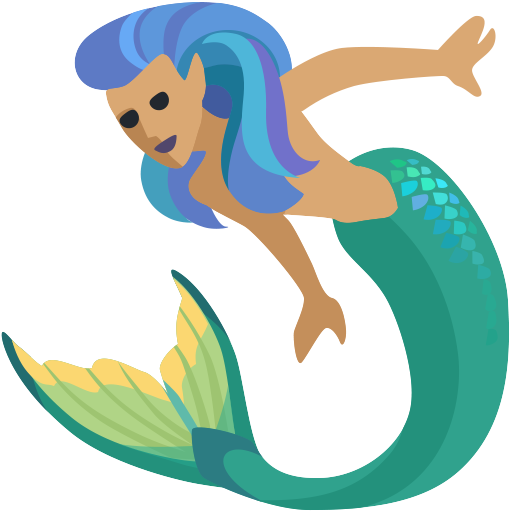 Sereia: Tom de Pele Médio