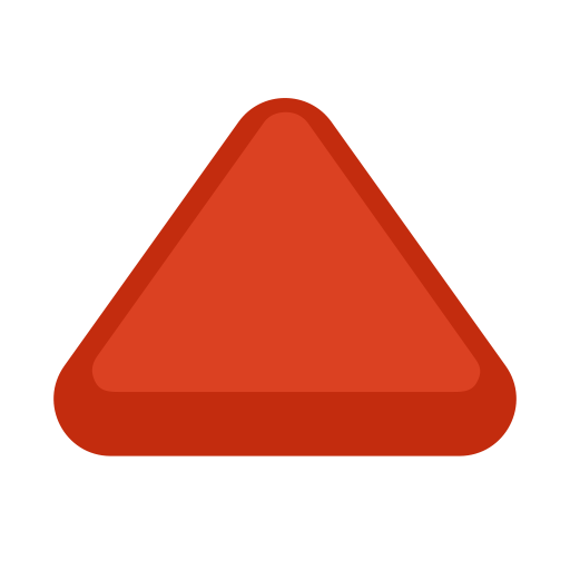 Triângulo Vermelho Para Cima