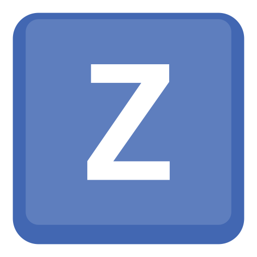 Símbolo Indicador Regional Letra Z