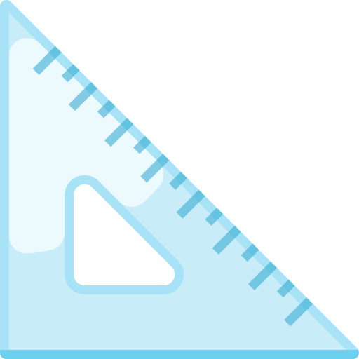 Régua Triangular