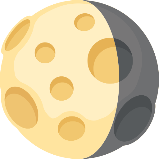 Lua Minguante Convexa