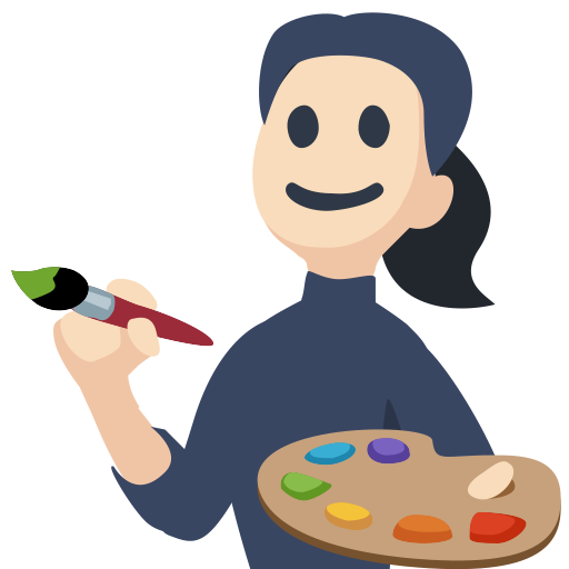 Artista Plástica: Tom de Pele Claro