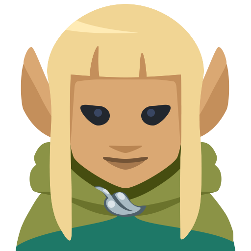 Elfa: Tom de Pele Médio
