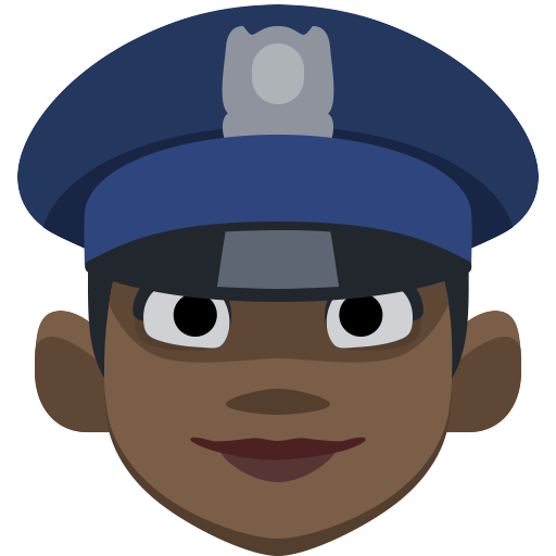 Policial Mulher: Tom de Pele Escuro