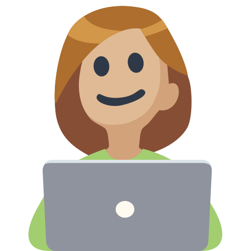 Programadora: Tom de Pele Médio-Claro