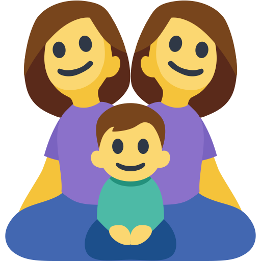 Família: Mulher, Mulher, Menino