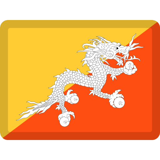 Bandeira: Butão