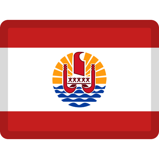 Bandeira: Polinésia Francesa
