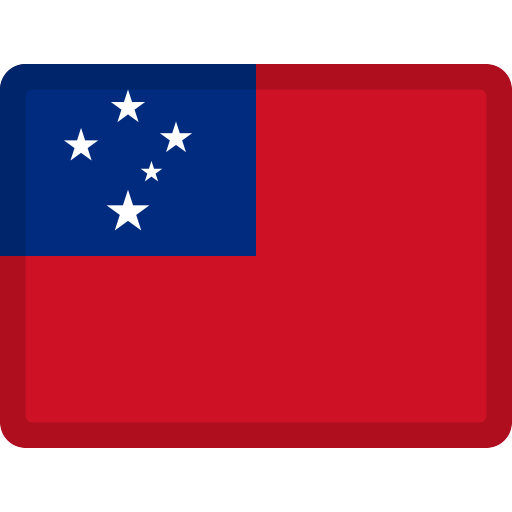 Bandeira: Samoa