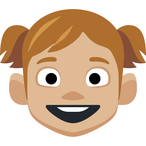Menina: Tom de Pele Médio-Claro