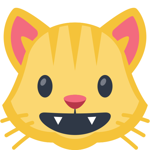 Rosto De Gato Sorrindo