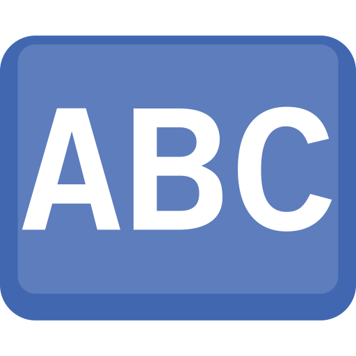 Letras Latinas Maiúsculas