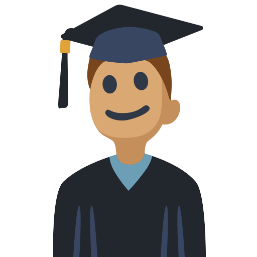 Estudante: Tom de Pele Médio