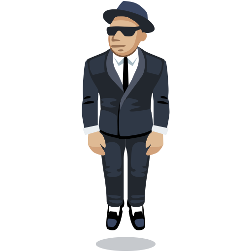 Pessoa De Terno Levitando: Tom de Pele Médio-Claro