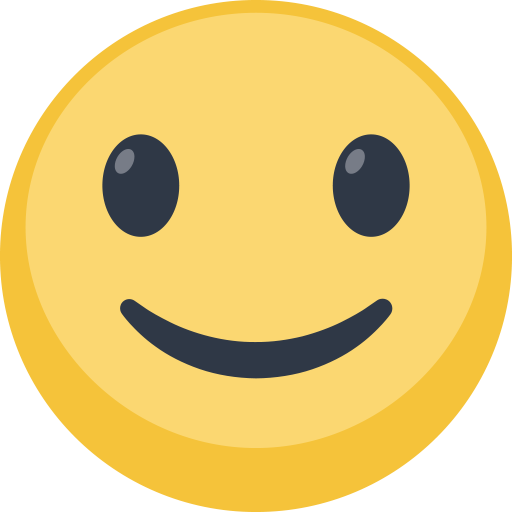Rosto Levemente Sorridente