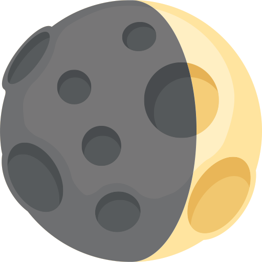 Lua Crescente Côncava