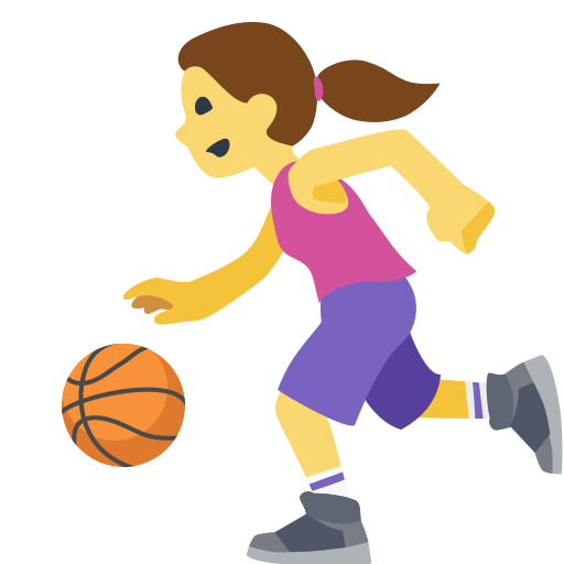 Mulher Jogando Basquete