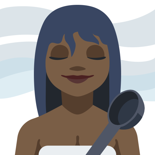 Mulher Na Sauna: Tom de Pele Escuro