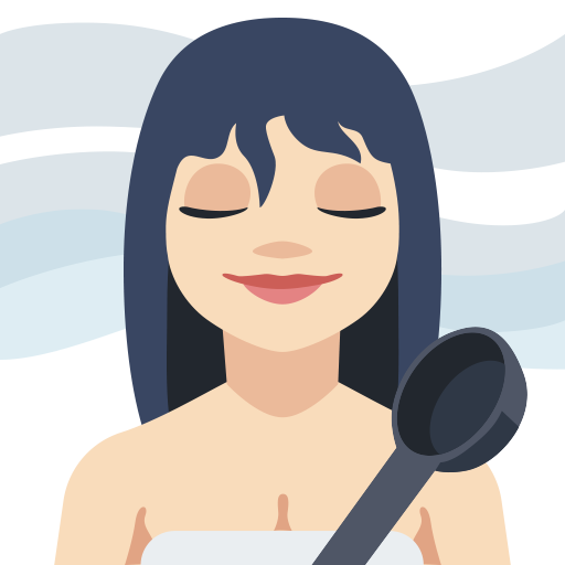 Mulher Na Sauna: Tom de Pele Claro