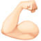 Napnutý biceps: Světlý Odstín Pleti Napnutý biceps: Světlý Odstín Pleti