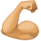Napnutý biceps: Střední Odstín Pleti Napnutý biceps: Střední Odstín Pleti