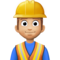 Muž stavební dělník: Středně Světlý Odstín Pleti Muž stavební dělník: Středně Světlý Odstín Pleti