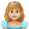 Princezna: Středně Světlý Odstín Pleti Princezna: Středně Světlý Odstín Pleti