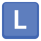 Symbol regionálního indikátoru Písmeno L Symbol regionálního indikátoru Písmeno L