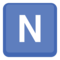Symbol regionálního indikátoru Písmeno N Symbol regionálního indikátoru Písmeno N
