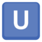 Symbol regionálního indikátoru Písmeno U Symbol regionálního indikátoru Písmeno U