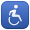 Symbol invalidního vozíku Symbol invalidního vozíku