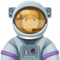 Astronautka: Středně Světlý Odstín Pleti Astronautka: Středně Světlý Odstín Pleti