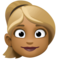 Žena: Středně Tmavý Odstín Pleti, Blond Vlasy Žena: Středně Tmavý Odstín Pleti, Blond Vlasy