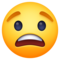Znepokojený obličej Znepokojený obličej