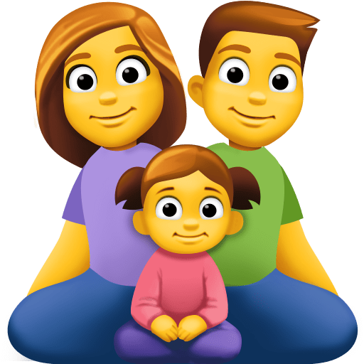 Família: Homem, Mulher, Menina