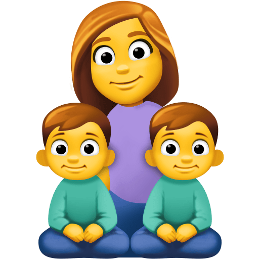 Família: Mulher, Menino, Menino