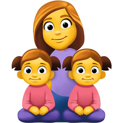 Família: Mulher, Menina, Menina