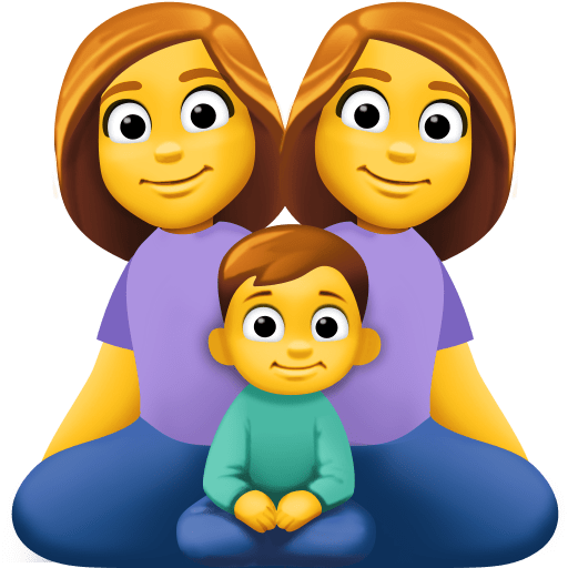 Família: Mulher, Mulher, Menino