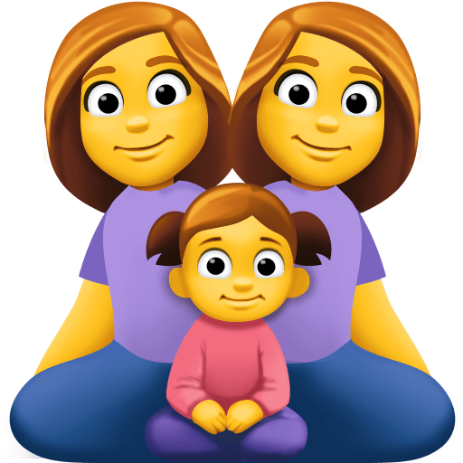 Família: Mulher, Mulher, Menina