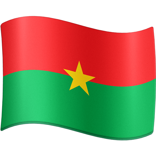 Bandeira: Burquina Faso
