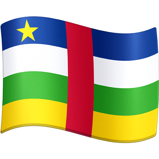 Bandeira: República Centro-Africana