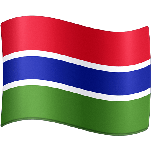 Bandeira: Gâmbia