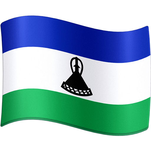 Bandeira: Lesoto