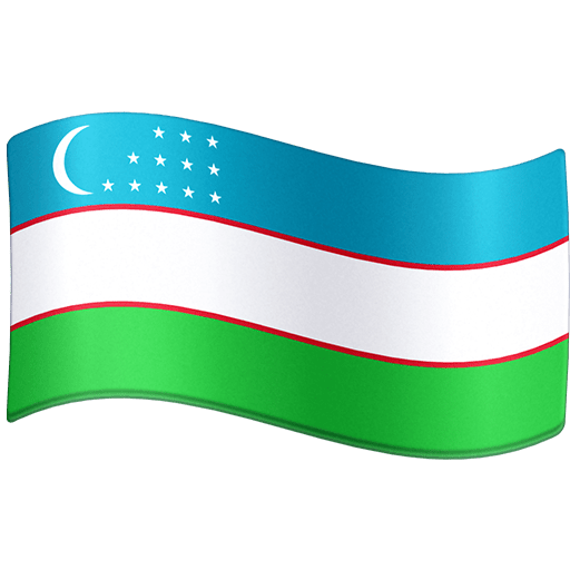 Bandeira: Uzbequistão