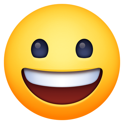 Rosto Risonho Com Olhos Bem Abertos