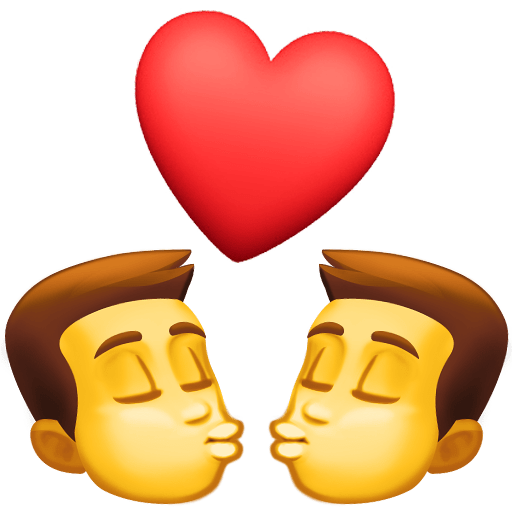 Beijo: Homem, Homem