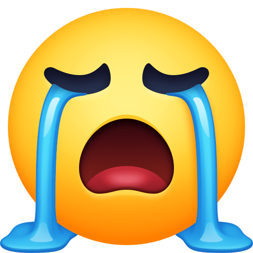 Rosto Chorando Aos Berros