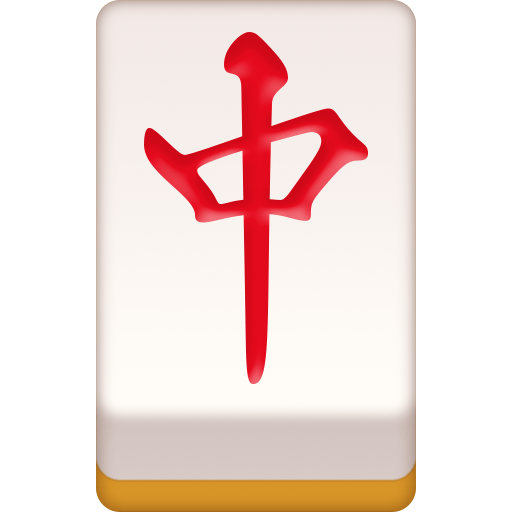 Dragão Vermelho De Mahjong