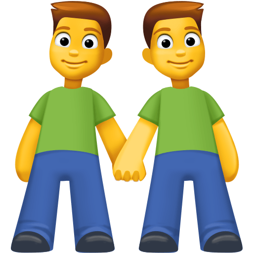 Dois Homens De Mãos Dadas